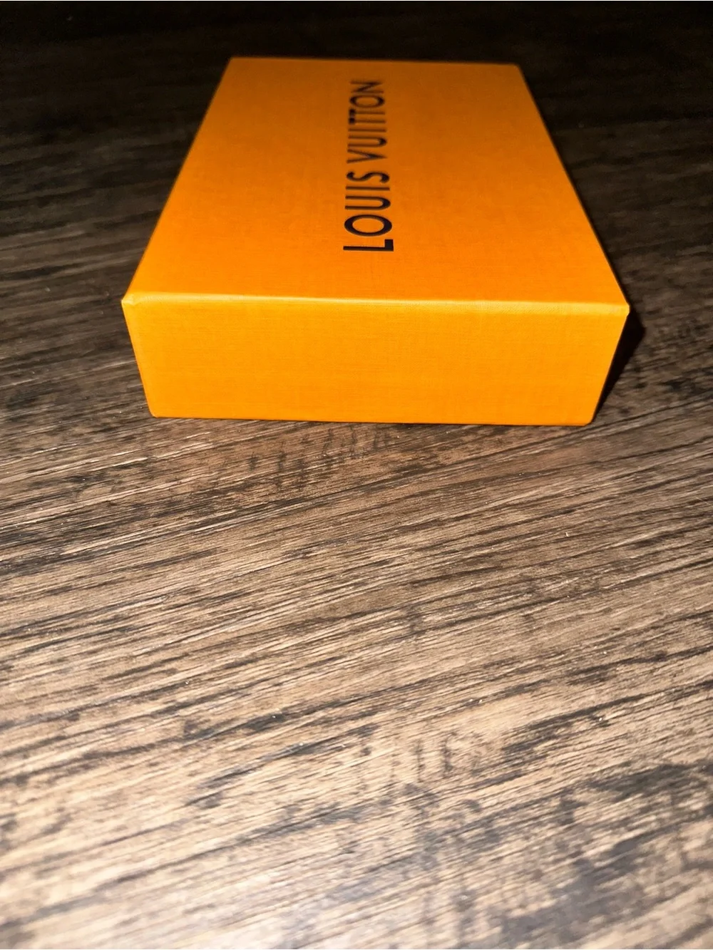 Louis Vuitton Orange Box with Blue Pull Tab